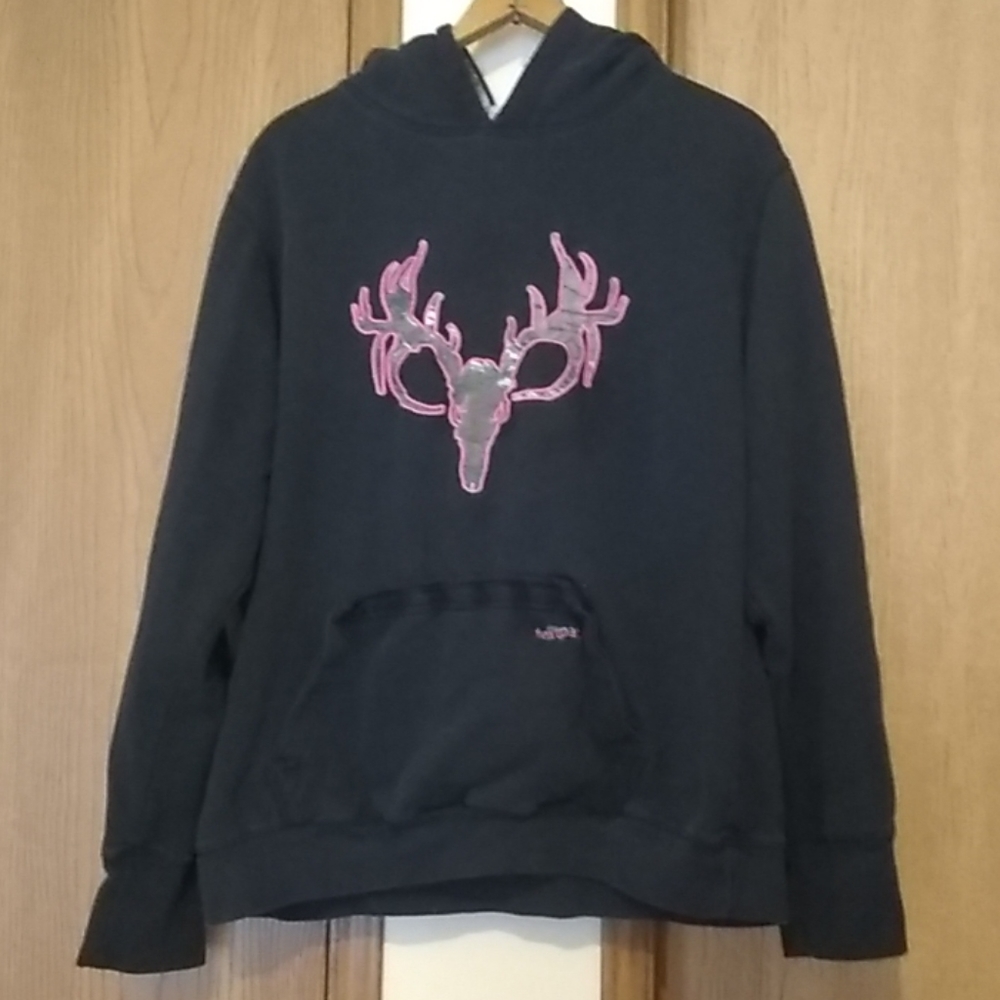 Black Antler Hoodie